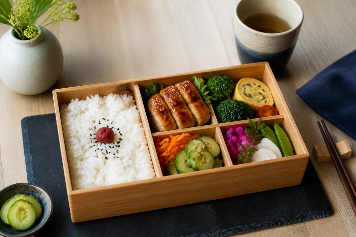 Composer un bento : l'équilibre de la boîte